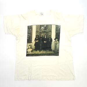 Vintage Rare 1990 The Beatles Hey Jude White colored T shirt Miller tags XL 90s